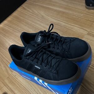 Adidas Men's Black and Brown Sneakers